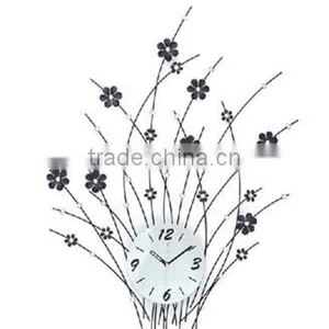 Metal Tree Shape Wall Digital Clock thumbnail-1