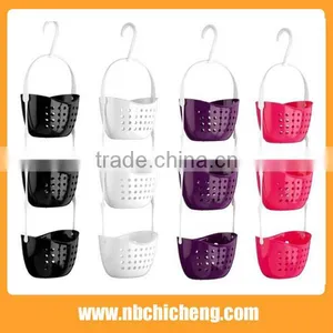 Plastic Shelf Shelf Bracket Bathroom Shelf Storage Holder thumbnail-1