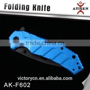 3cr13 Blade Aluminum Handle Combination Folding Knife thumbnail-1