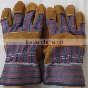 Cow Leather Gloves Work Gloves Cowhide Glvoes Working Glove Cow Split thumbnail-2