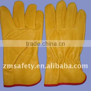 Pig Grain Leather Driver Gloves ZM36-H thumbnail-1
