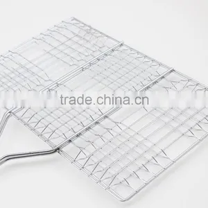 Backyard Picnic Cooking BBQ Grilling Net for Hamburger Pork Chop Wings thumbnail-3