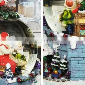 Christmas Decoration Resin Snow Globe Glass Snow Globe Crafts thumbnail-2