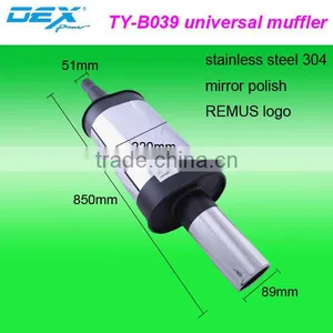 Car Accessories China Wholesal Exhaust System Muffler Tips thumbnail-1