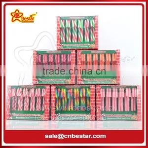 Hot Sale Christmas Assorted Fruit Candy Canes thumbnail-1