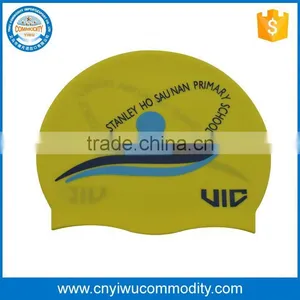 Waterproof Silicone Swimming Cap Protect Ear Long Hair Lady Summer Sea thumbnail-1