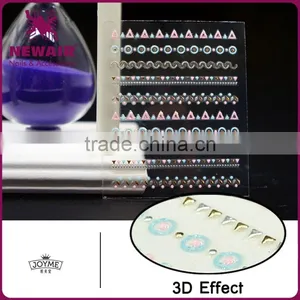 New Air Hot Sale Metallic 3D Nail Sticker thumbnail-4