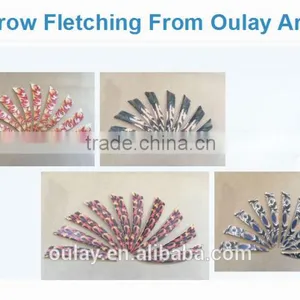 2017 Popular Fancy Arrow Vanes Fletchings For DIY Arrows --500PCS Can Custom thumbnail-1