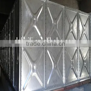 The Best Price!! Raw Material Steel Channel Galvanized Steel Water Storage Tank thumbnail-6