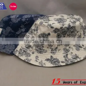 Floral Reversible Bucket Hat and Cap thumbnail-3
