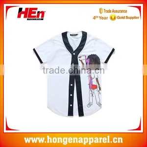 Custom Make Full Sublimation Printing Baseball Jerseys thumbnail-1
