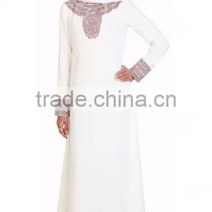 New Model Abaya in Dubai Turkey Abaya Wholesale Latest Designs Fashion Black Cheap Abayas thumbnail-4