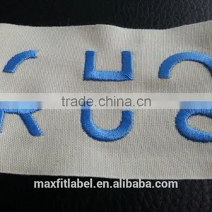 2015 High Quality Free Machine Embroidery Label Designs Clothing Label thumbnail-1