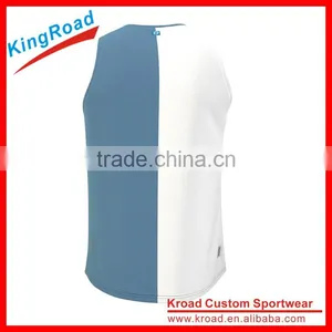 High Performance Gym Singlet for Run Yoga and Sports Loose Fitted Sport Training Top thumbnail-2