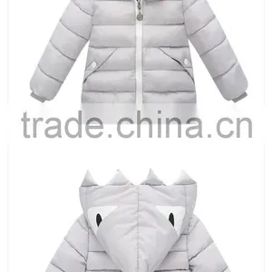 Hot Sale Kids Girls Designer Cotton Quilted Thick Warm WinterJacket Down Feather Winter Coat thumbnail-4