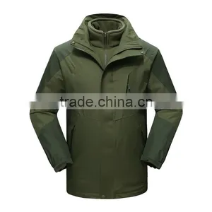2017 Softshell Plain Warm Up Top Quality Men Softshell Jacket thumbnail-1
