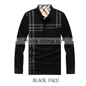 Men's Long Sleeve Lapel Business and Leisure Fashion R0016 thumbnail-3