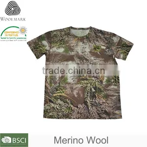 Customize Merino Wool Army Shirt,good Quality Dry Fit Camo Shirt thumbnail-5