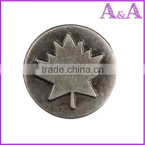 20mm Flat Design Brass Jeans Buttons in High Quality for Pakistan Market thumbnail-4