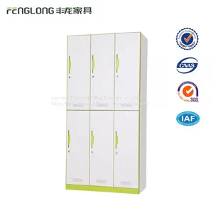 Modern Design High Quality 6 Door Steel Storage Cabinet thumbnail-1
