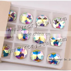 Flat Stones, 13*18mm Octagon Flat Back Smooth Jewelry Glass Stones for Jewelry thumbnail-2