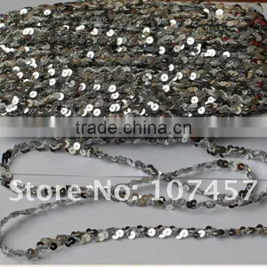 Chain Sequins Roll PET Sequins Chain Roll Line Sequin Roll thumbnail-4