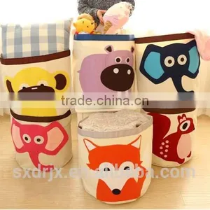 Cotton Canvas Storage Bin /box for Toy Orgainzer thumbnail-1
