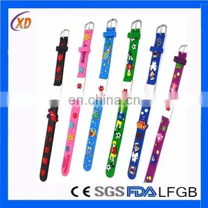 Letters and Numbers Theme Silicone Bracelets thumbnail-1