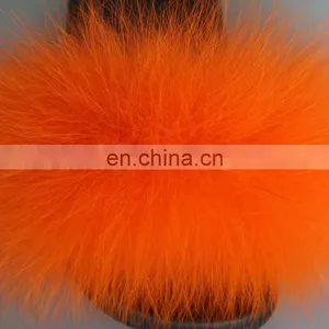 Children Style Baby Cute Genuine Fox Fur Slipper Wholesale Fashion Fur Slippers thumbnail-6