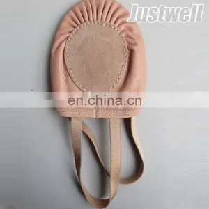 Real Leather Half Sole Turner Ballet Shoes Wholesale thumbnail-4