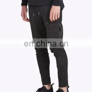 OEM Custom Fashion Cargo Pants Slim Fit Mens Chinos thumbnail-3