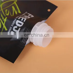 Custom Cheap Price Food Grade Juice/wine/milk Packaging Spout Pouch Stand up Pouch With Spout thumbnail-3