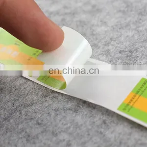 China Manufacturer Wholesale Reel Colorful Paper Sticker /adhesive Roll Label for Food Packaging thumbnail-4