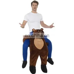 Funny Halloween Carnival Party Piggyback Ride On Bear Costume thumbnail-1