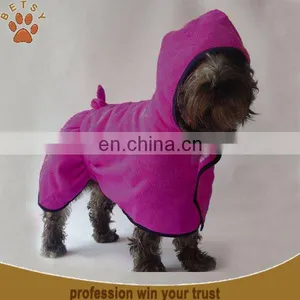 Highly Absorbent Super Baby Dog Hooded Towel Drying thumbnail-3
