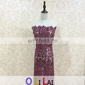 OLF0179 Latest 3d With Sequins Lace Fabrics African Lace thumbnail-6