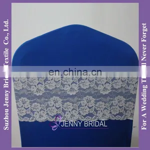 SH048C Ivory Christmas Lace Chair Covers Sashes thumbnail-1