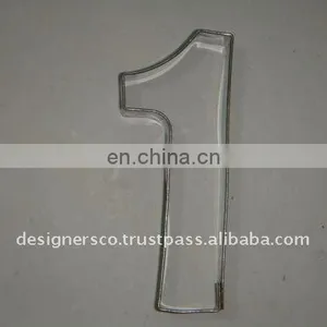 Stainless Steel Number Cookie Cutter thumbnail-1