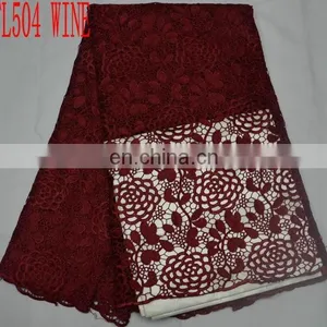 2015 Wholesale Cotton Lace/ African Lace Fabric/ Guipure Lace/ Lace Material/ Heavy Lace thumbnail-3