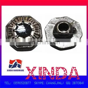 11mm Octagonal Metal Jeans Studs for Garments, Bags and Hats, Factory Price thumbnail-1