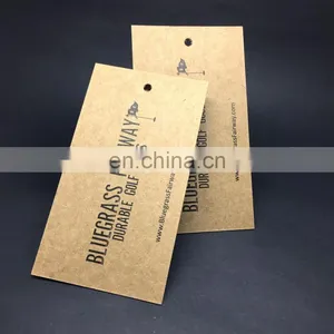 Custom Recycled Jeans Kraft Hang Tag With Logo Hang Tags thumbnail-1