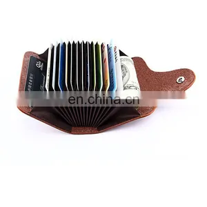 Genuine Leather Credit Card Bag Bank Card Bag Cash Bag thumbnail-4