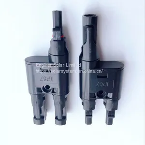 Solar Mc4 T-branch Connector Mmf Ffm Parallel Connection thumbnail-4