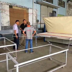 Wood Grain Heat Transfer Machine for Steel Door, Anti-fire Door thumbnail-3