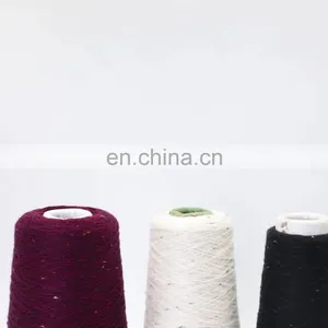 Hot Sale Newest 10% Wool Blend 10% Cotton 25% Nylon 55% Acrylic Nep Yarn thumbnail-1