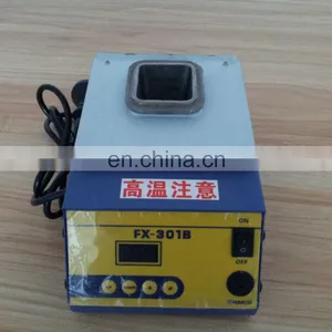 FX-301B Temperature Controlled Square Stainless Steel Lead Free Soldering Tin Wave Solder Pot thumbnail-1