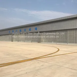 Zhanghe General Airport Reconstruction and Expansion Supporting Project (Phase I) Navigation Workshop Steel Space Frame and Cladding System Project thumbnail-4