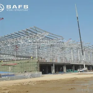 100% Space Utilization Space Truss Construction Space Frame Aircraft Hangar thumbnail-4