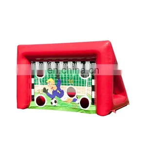 Just Fun Soccer Shootout Game Portable Inflatable Football Shooting Target Post Gate Inflatable Football Goal For Sale thumbnail-3
