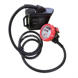 KL6Ex ATEX Certified Rechargeable LED Corded Miners Cap Lamp thumbnail-1